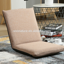 Water Repel Adjustable Legless Single Sofa Bed Leisure Modern indoor Fabric Material Comfortable Chair Style Sofa